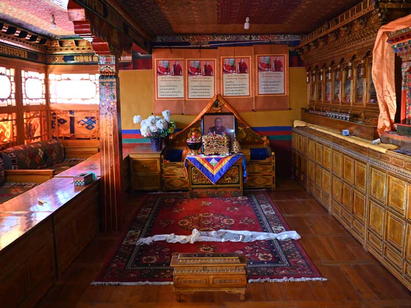 Tsetang monastery sutra hall