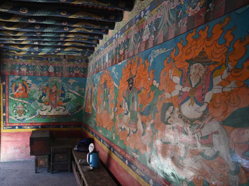Tshongdu wall painting