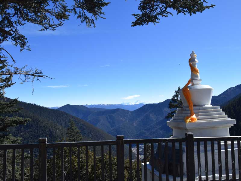 Yajiang Gongga mountain view