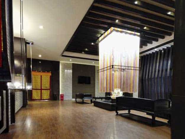 hotel lobby