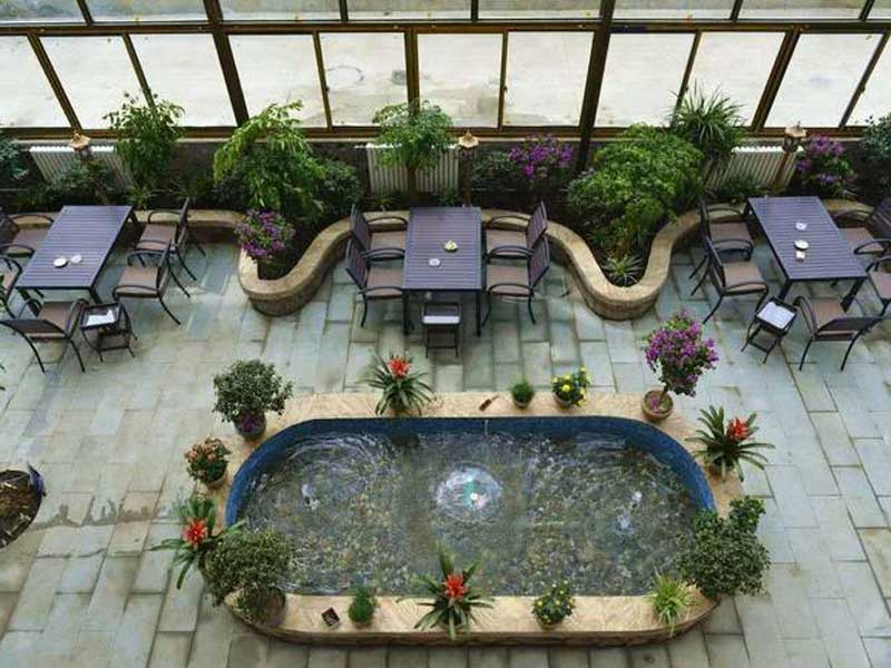 Hotel lobby