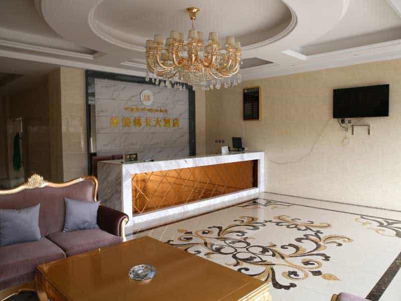 Hotel reception