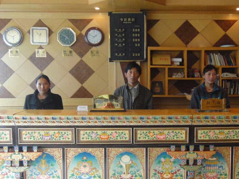 front desk