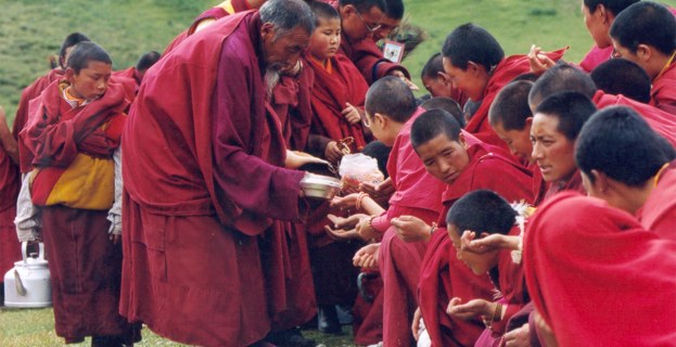Dzogchen monastery puja