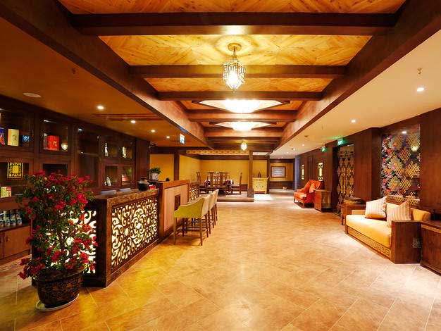 Hotel teahouse