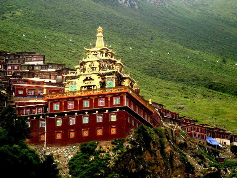 Katok monastery pelyul - Tibetan Trekking Travel Co