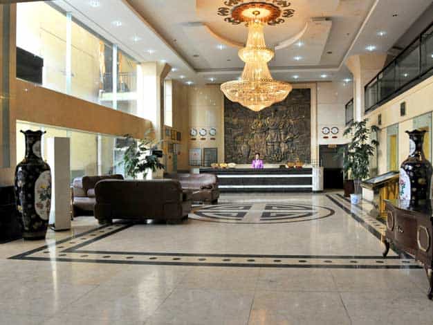 Hotel lobby