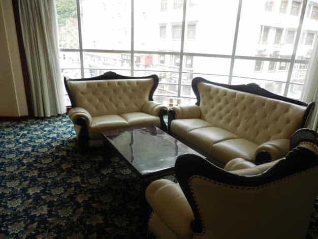 Hotel resting area