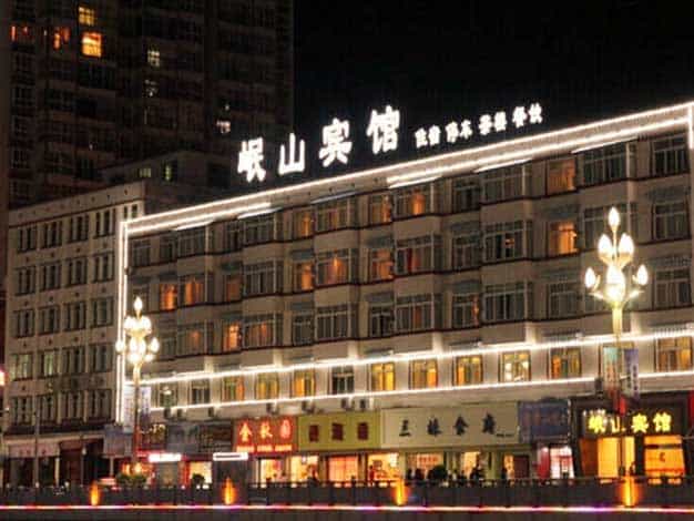 hotel night view