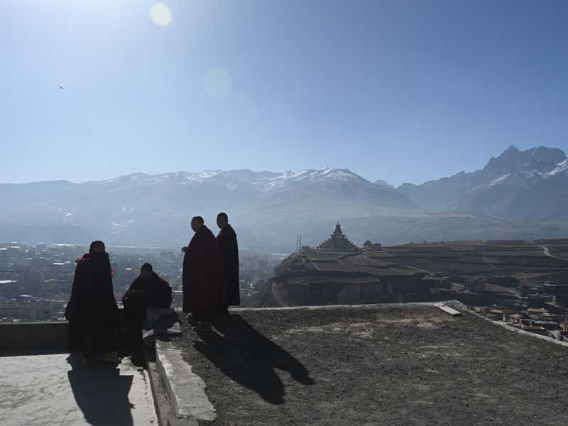 monk after lesson
