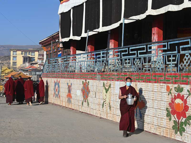 monks before lesson