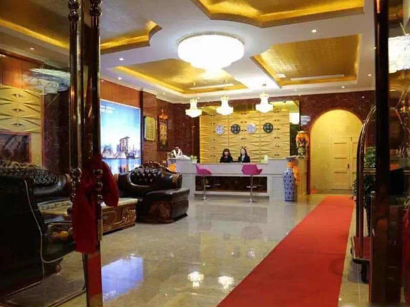 Hotel reception