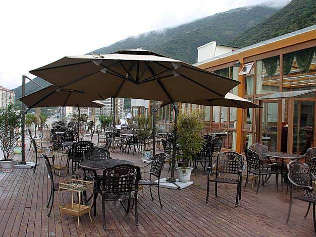 balcony teahouse