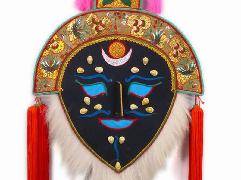 Rinbung Tibetan Opera Mask is one special type of Tibetan Monk Dance ...