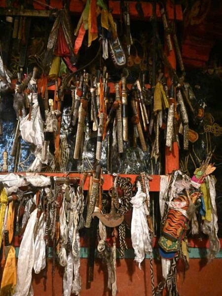 weapons-in-Dargya-Gonpa