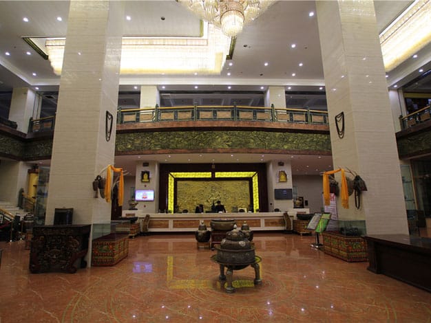 Hotel lobby